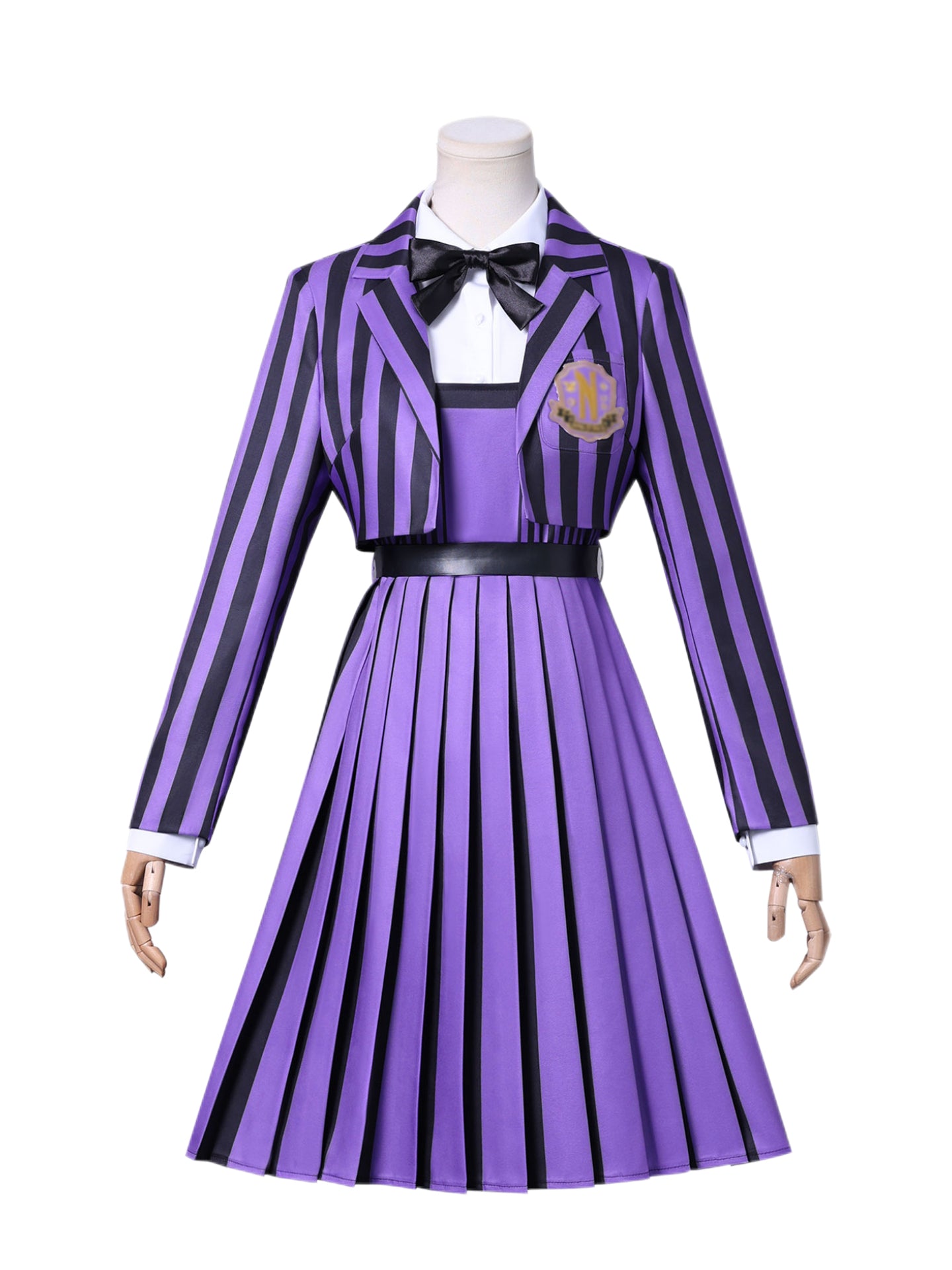 Wednesday | Uniforme violet d’Enid