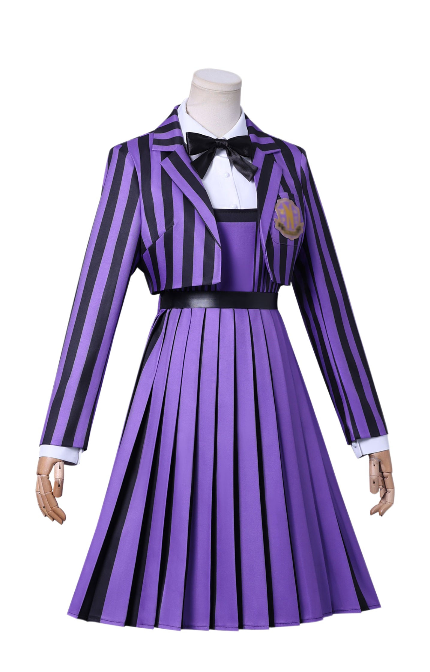 Wednesday | Uniforme violet d’Enid