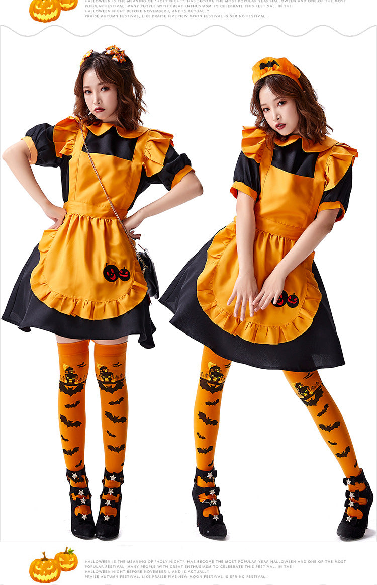 《Halloween》 - Robe halloween citrouille