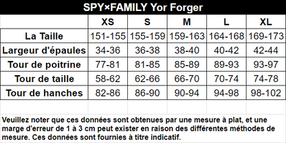 《SPY×FAMILY》 - Yor Forger Cosplay Costume