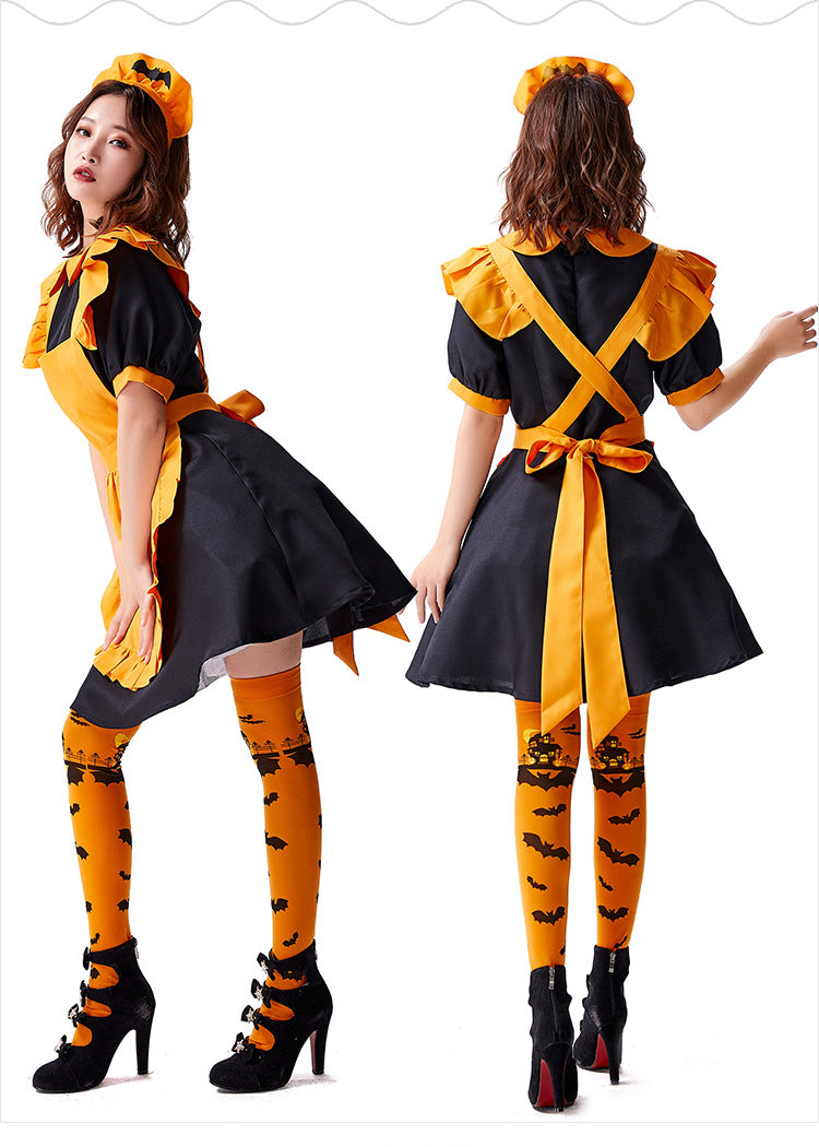 《Halloween》 - Robe halloween citrouille