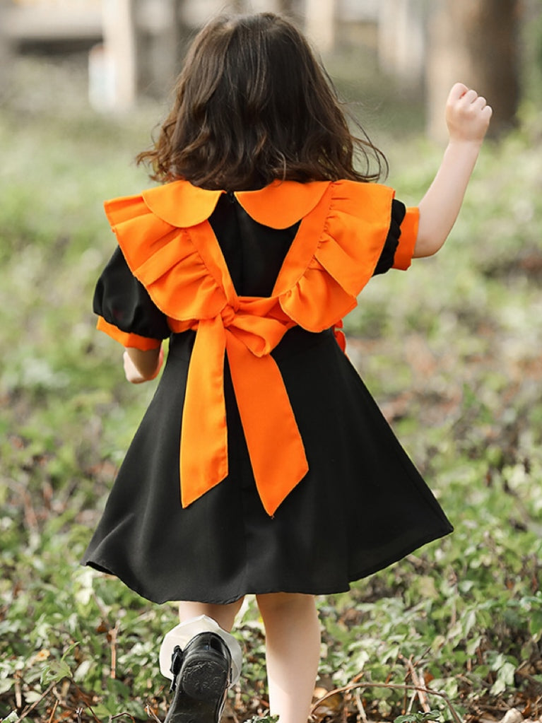 《Halloween》- Robe Halloween Citrouille (Enfant)