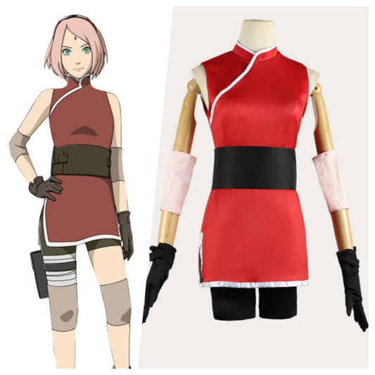 《Naruto》 - Sakura Haruno (Shippuden.ver) Costume Cosplay