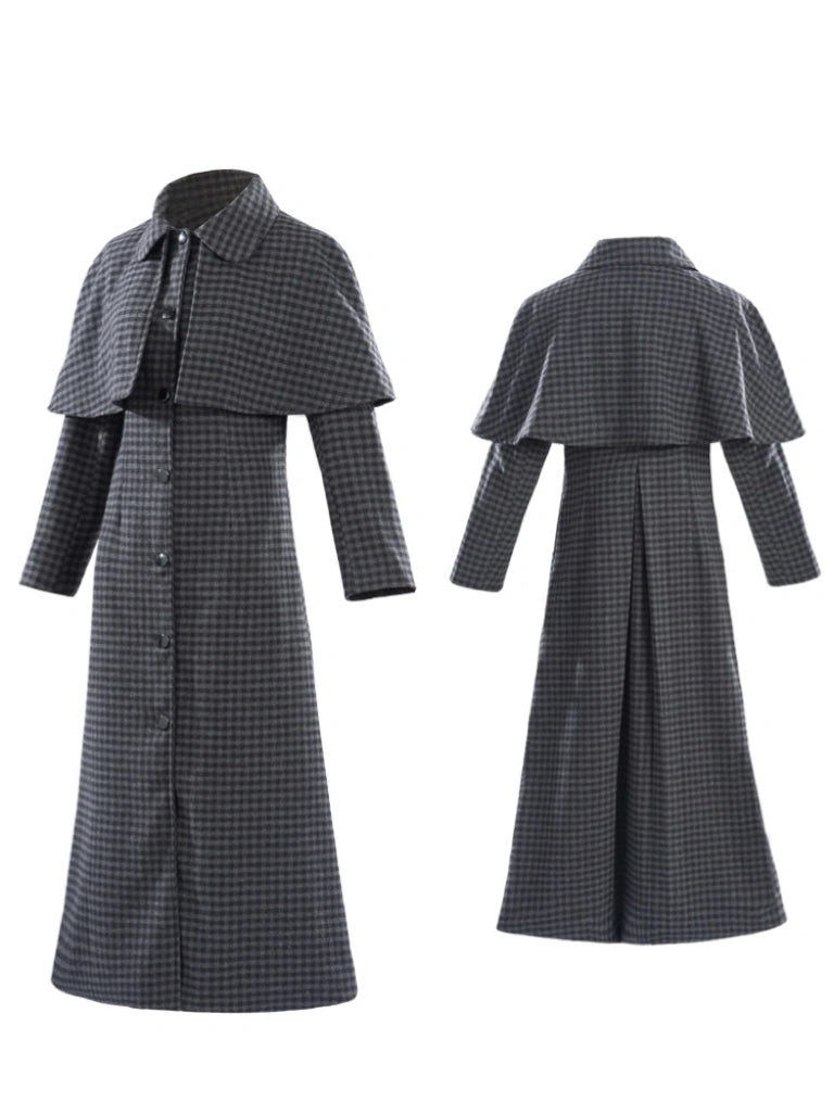 Wednesday | Trench-coat avec cape