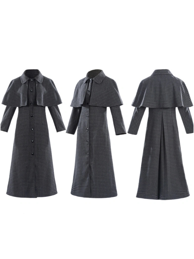 Wednesday | Trench coat with cape