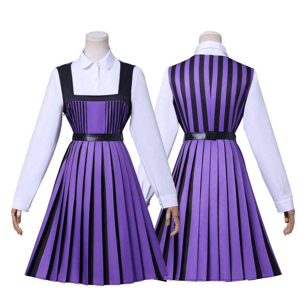 Wednesday | Enid's purple uniform