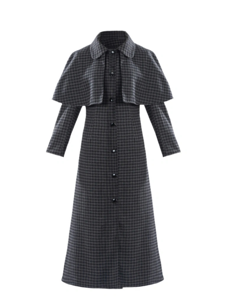 Wednesday | Trench coat with cape