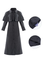 Wednesday | Trench coat with cape