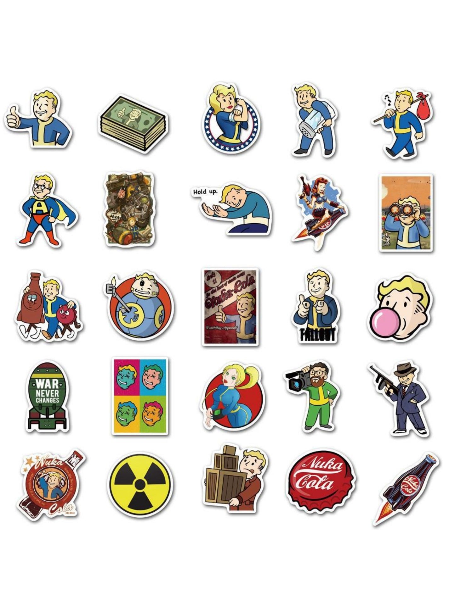 《Fallout》 - Lot de 50 autocollants