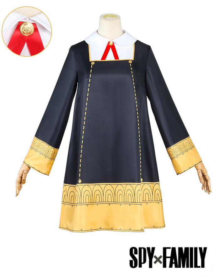 《SPY×FAMILY》-  Anya Forger Cosplay Costume