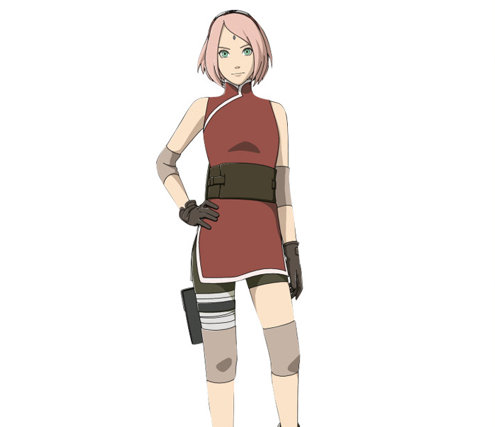 《Naruto》 - Sakura Haruno (Shippuden.ver) Costume Cosplay