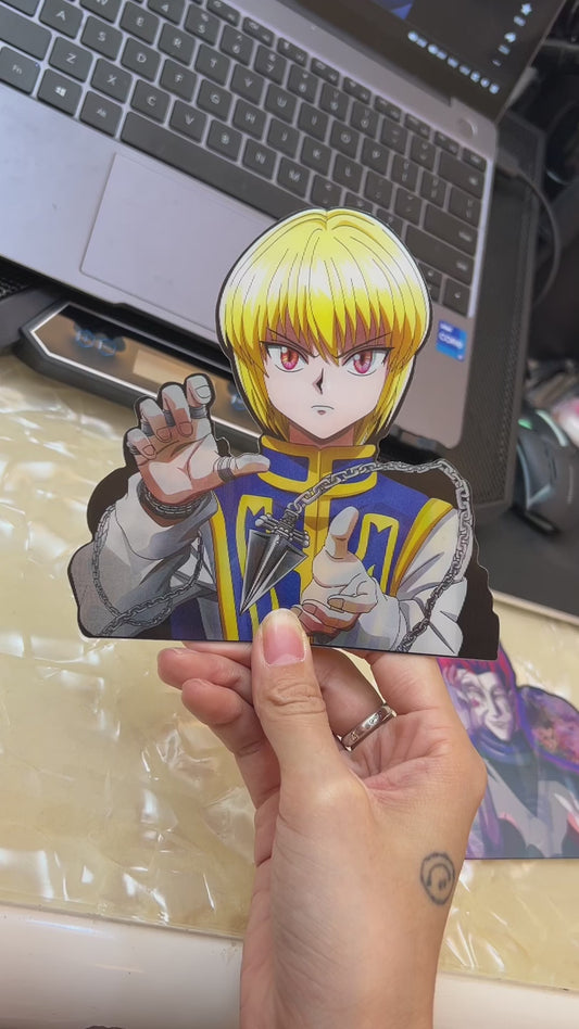 《Hunter X Hunter》 -  Kurapika Carte lenticulaire 3D