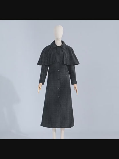 Wednesday | Trench-coat avec cape